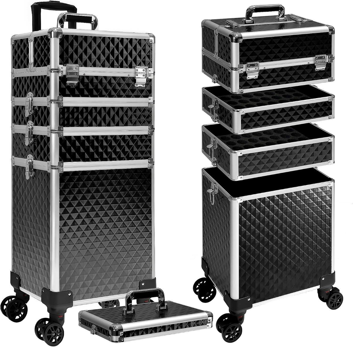 Rollender Make-up-Koffer, Kosm – Beauty & Makeup Katia Di Paola Bewertung und Preis