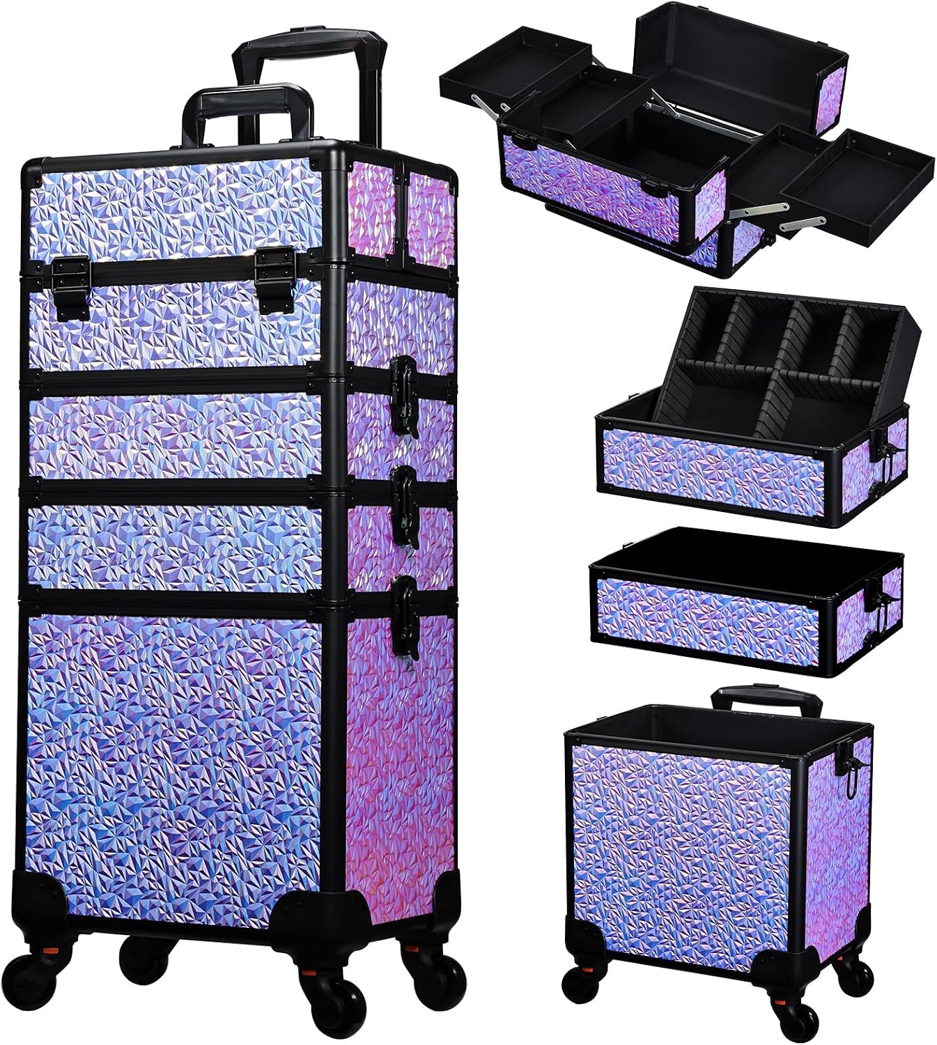 Rollender Make-up-Koffer, groß – Beauty & Makeup Katia Di Paola Bewertung und Preis